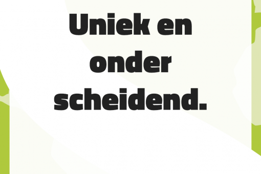 Uniek en onderscheidend