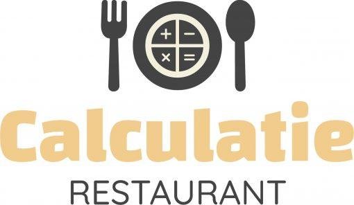 Calculatie restaurant Logo Calculatie restaurant logo