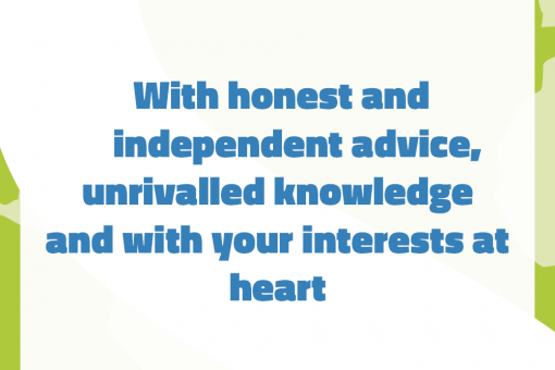 With honest and independent advice